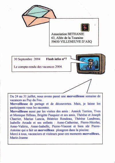 Bulletin de Béthanie 09/2004