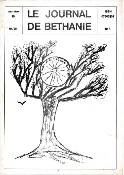 Journal de Béthanie n°19 du 01/04/1990