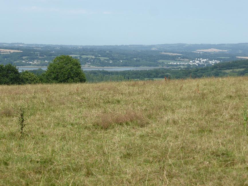 Vue sur le Faou, avant la descente sur Seillou