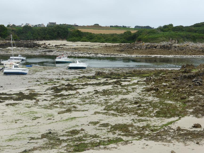 Départ de la balade, à Port-Neuf