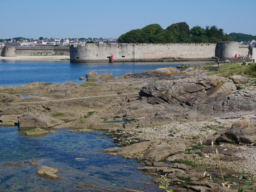 Concarneau ; vue vers la cité close