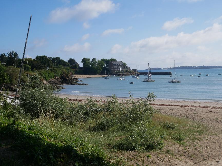 Saint-Jacut : plage de la Pissotte, port du Chatelet
