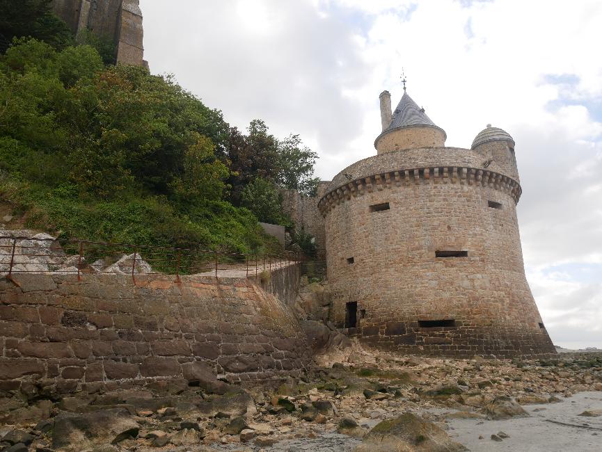 Tour du mont-Saint-Michel ; la tour Gabriel