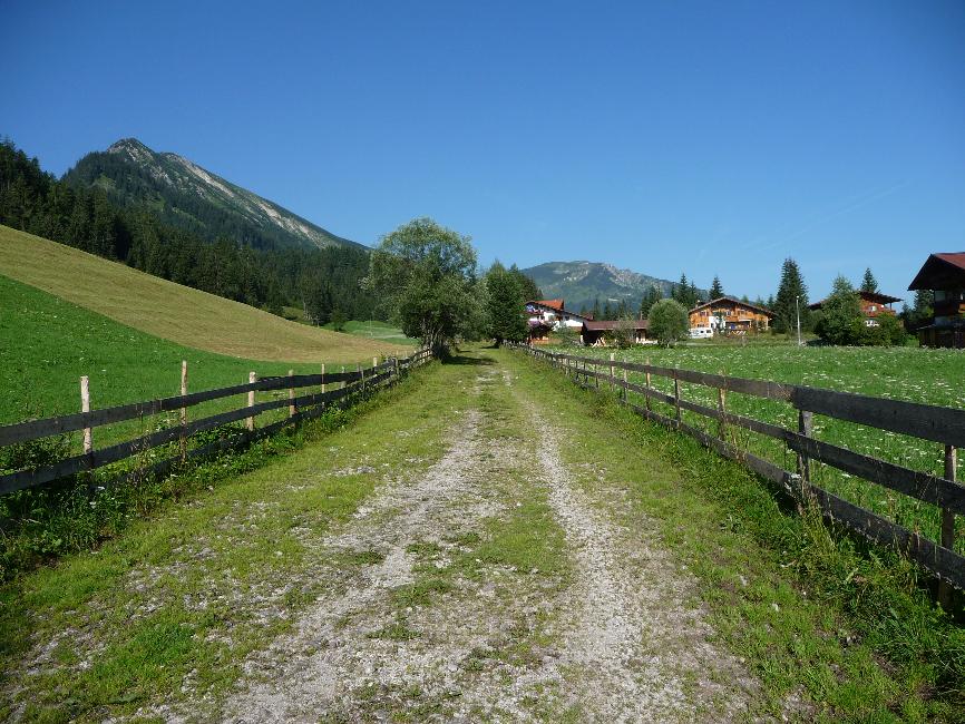 Départ de Tannheim