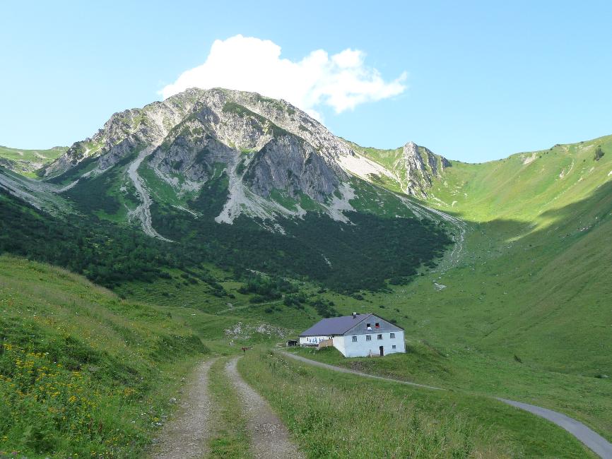 Vue vers Sennalpe