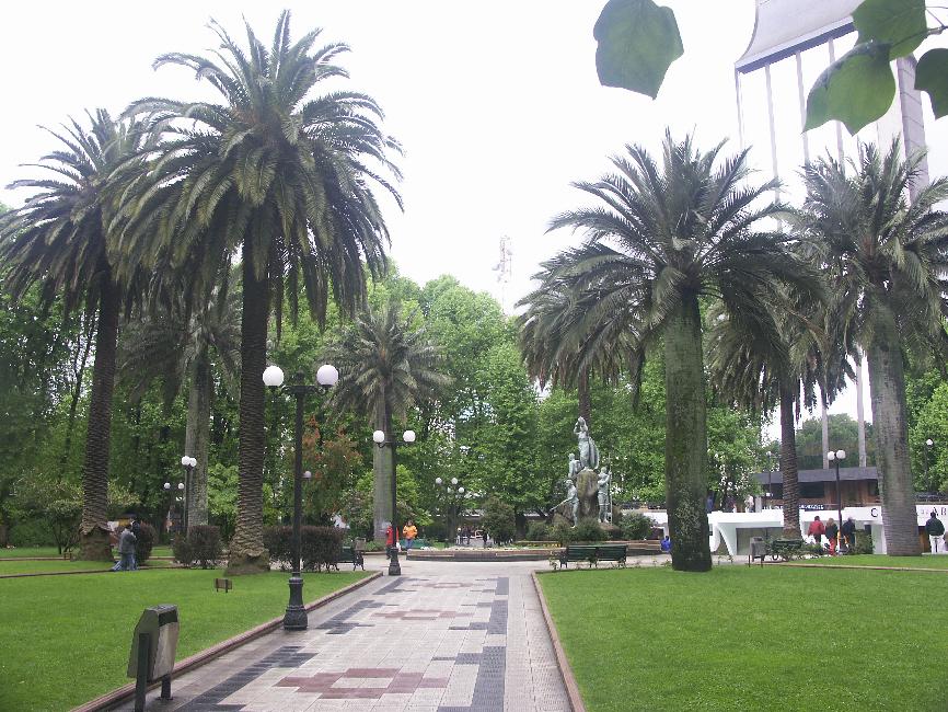 Place d'armes de Temuco, ancienne forteresse espagnole en lutte contre les Mapuches