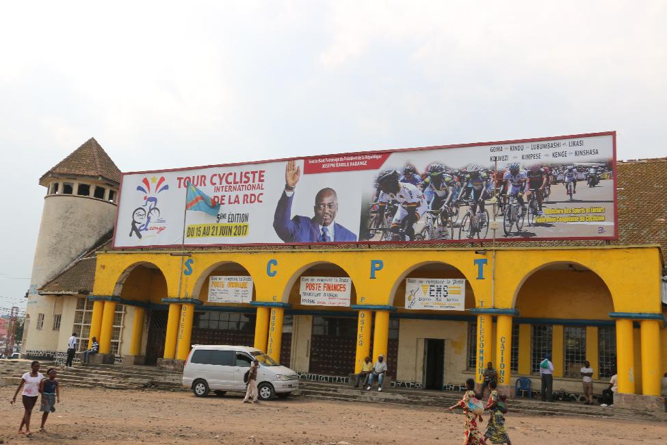 Le bureau de poste de Goma