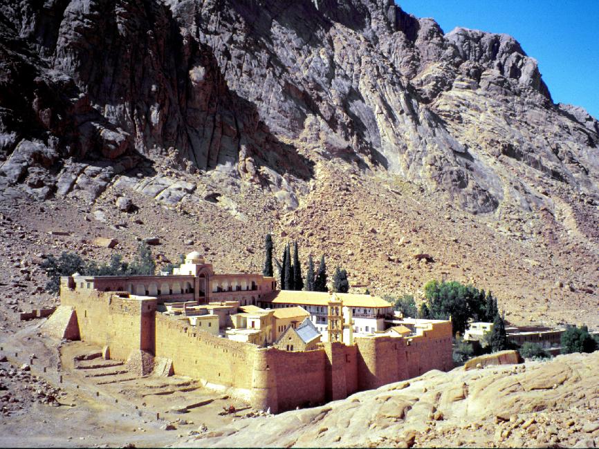 Sainte-Catherine et le mont Moïse