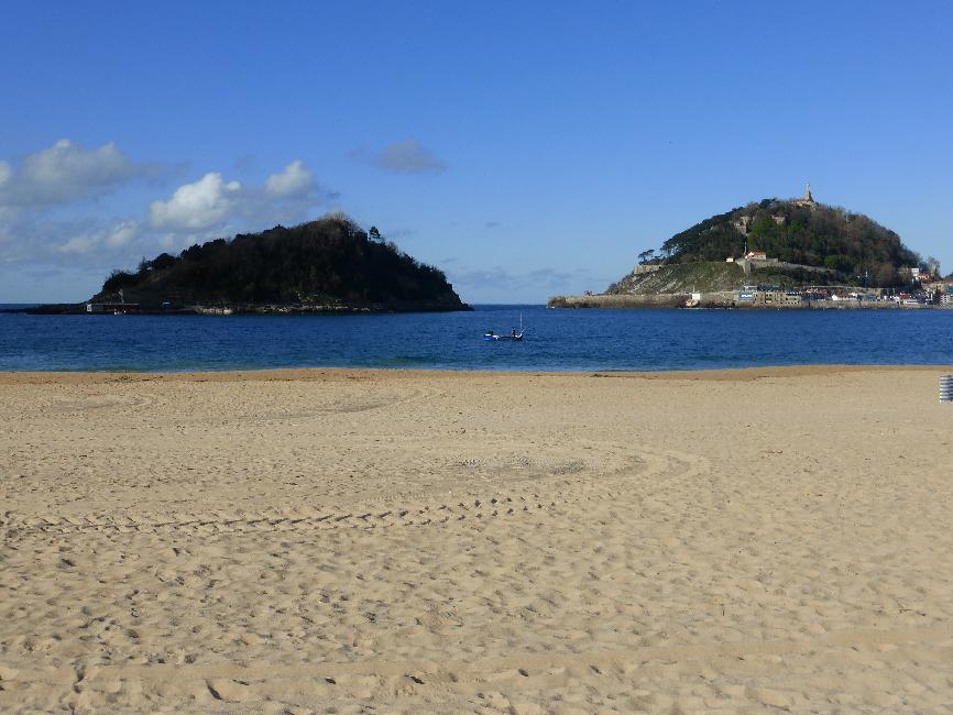 San Sebastian ; le front de mer