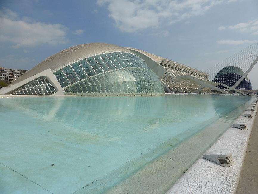 Valencia ; ancien cours du Turia ; musée des sciences