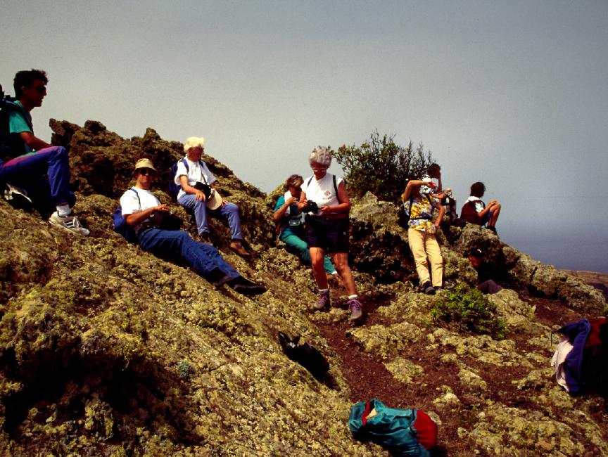 Sommet du Monte Corona ; photo de groupe 