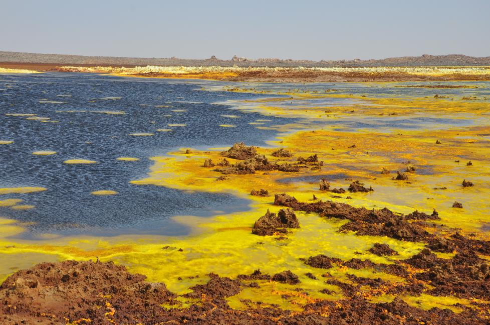 Vasques colorées