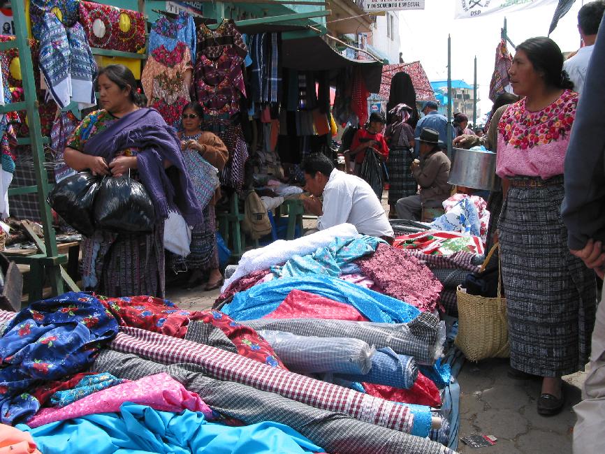 Pendant le marché
