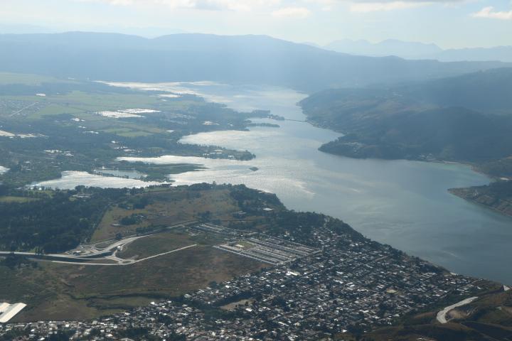 Le lac Amatitlan