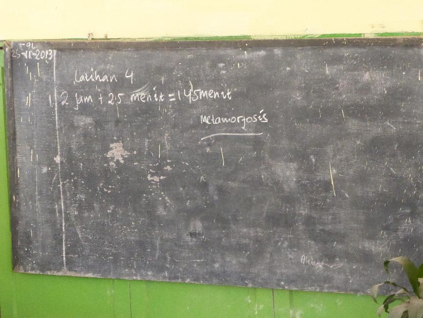 La date de l'évacuation est claire : le 25/11/2013 pendant la leçon de calcul