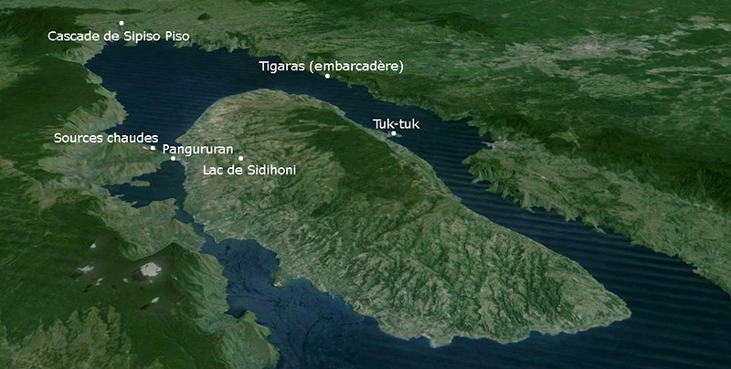 La lac Toba