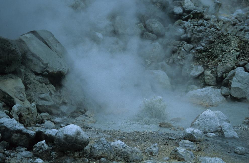 Source bouillante