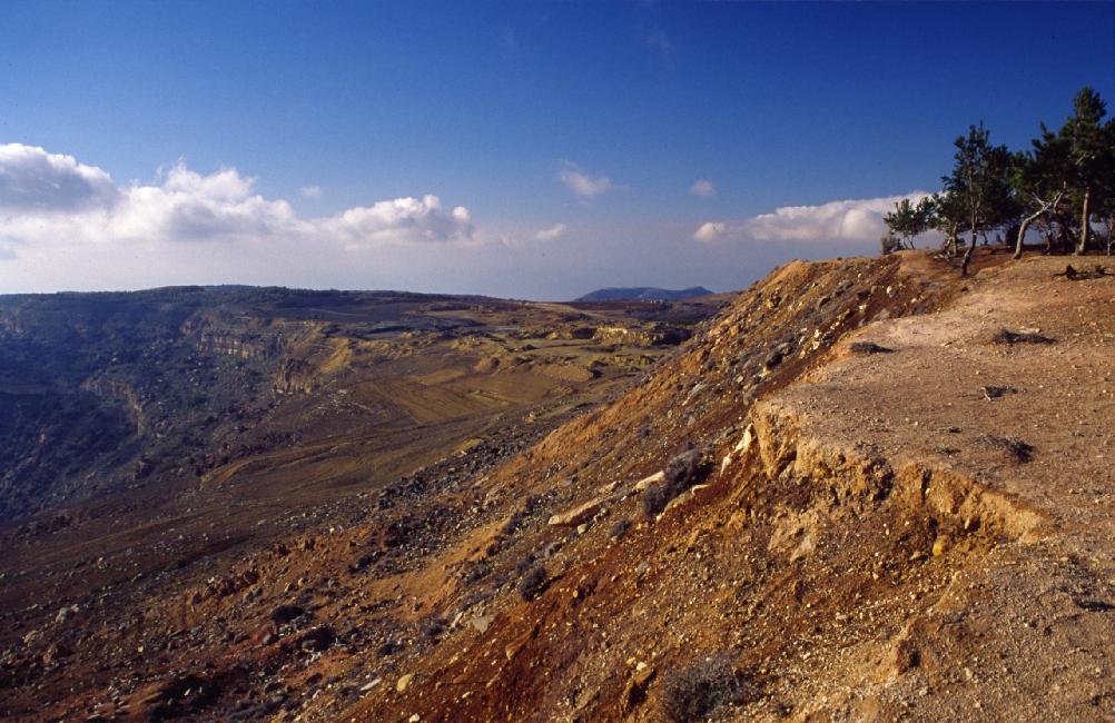 Arrêt au niveau de la seule réserve naturelle de Jordanie