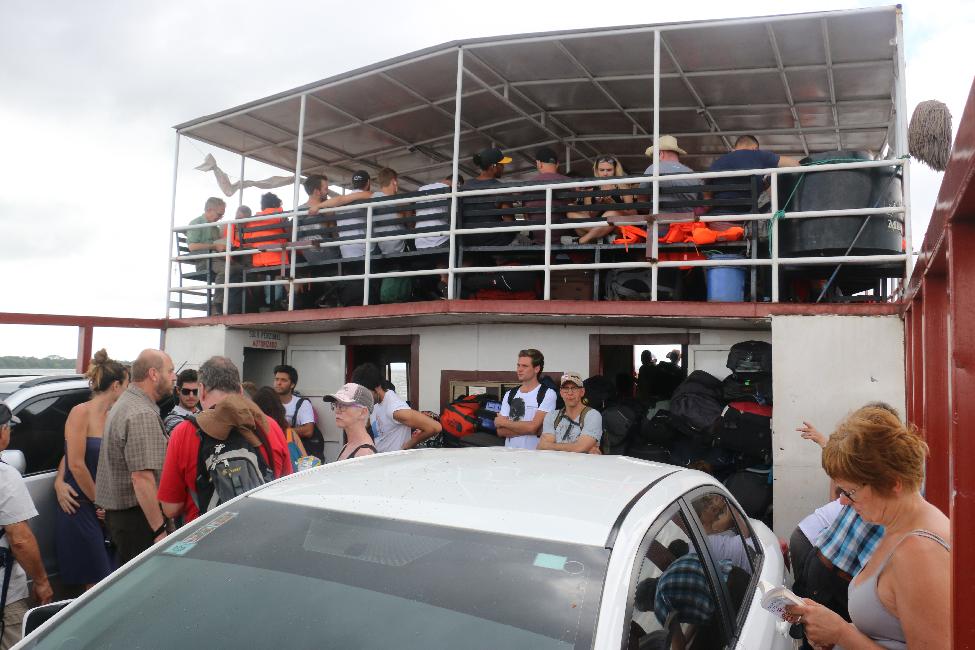 Retour en ferry vers San Jorge