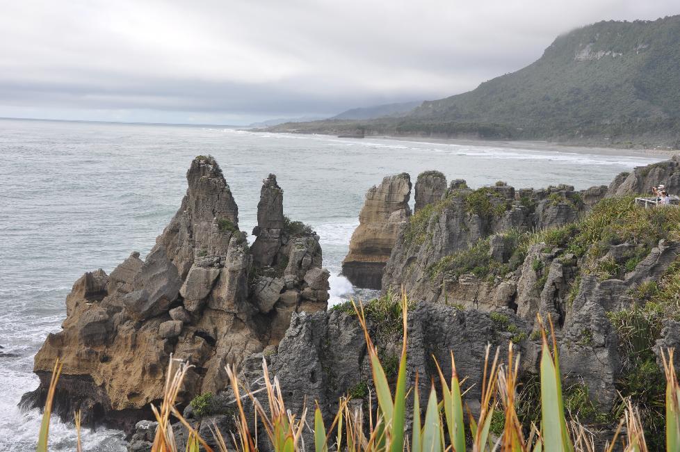 Punakaiki ; pan cake rocks