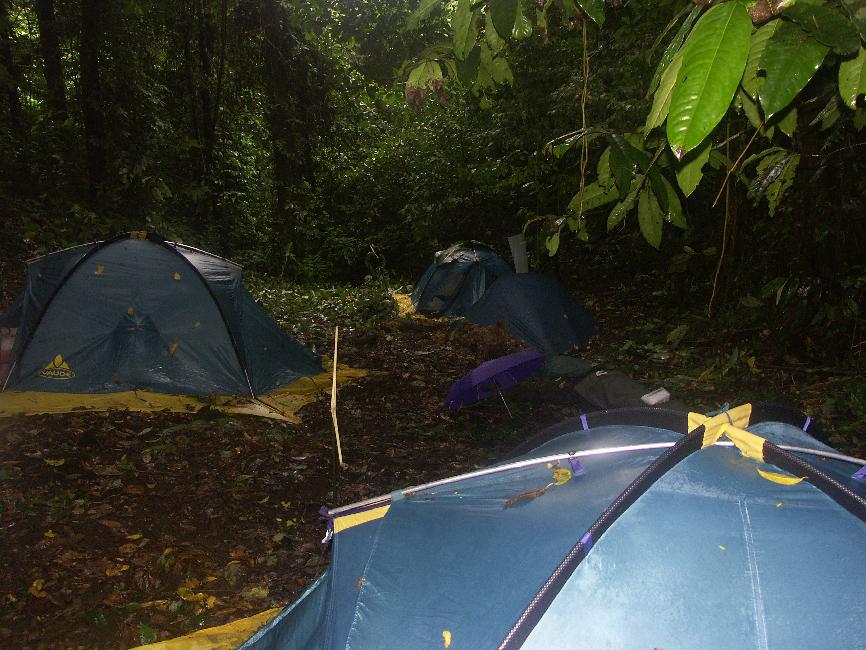 Bivouac à Vavua