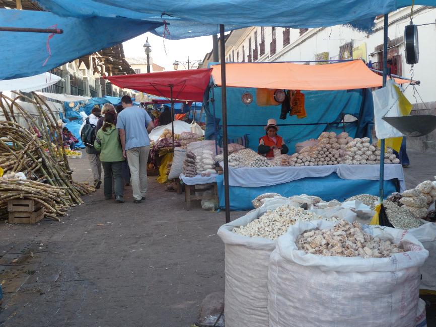 Marché San Pedro à Cuzco