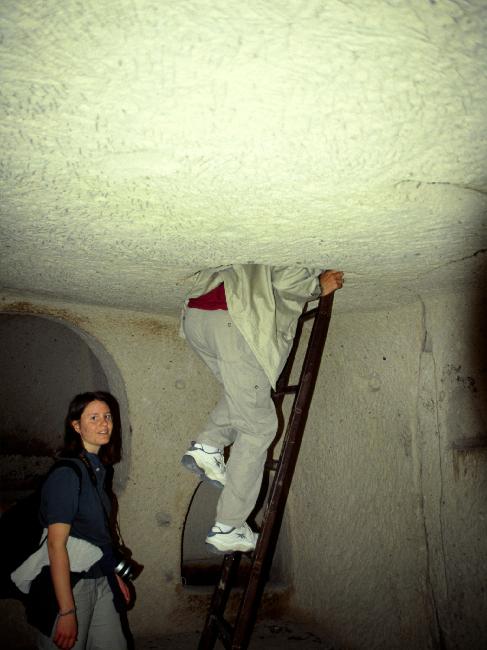 Visite un peu plus périlleuse....